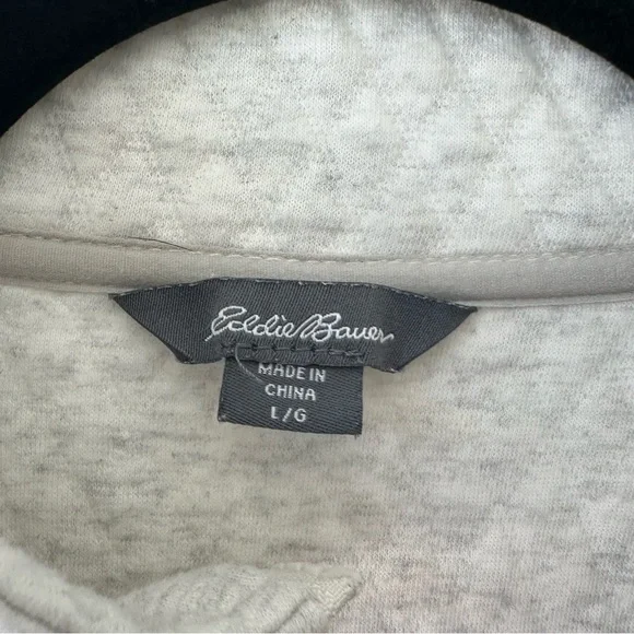 Eddie Bauer Quilted Half-Zip Pullover - Picture 3 of 5